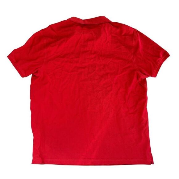 Ferrari women’s  2XL Red Polo Shirt Short Sleeve Embroidered Logo Casual - Picture 2 of 7